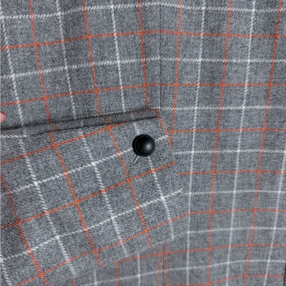 rag & bone Gray and Red Plaid Blazer - Picture 3 of 16